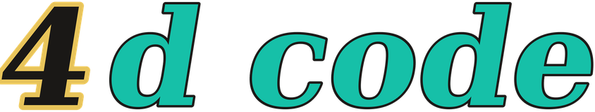 4d code logo